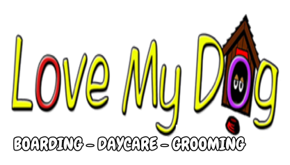 Love My Dog Resort Logo